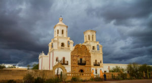 front view of San Xavier del Bac